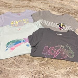 4 girls, XL, short sleeve T-shirts